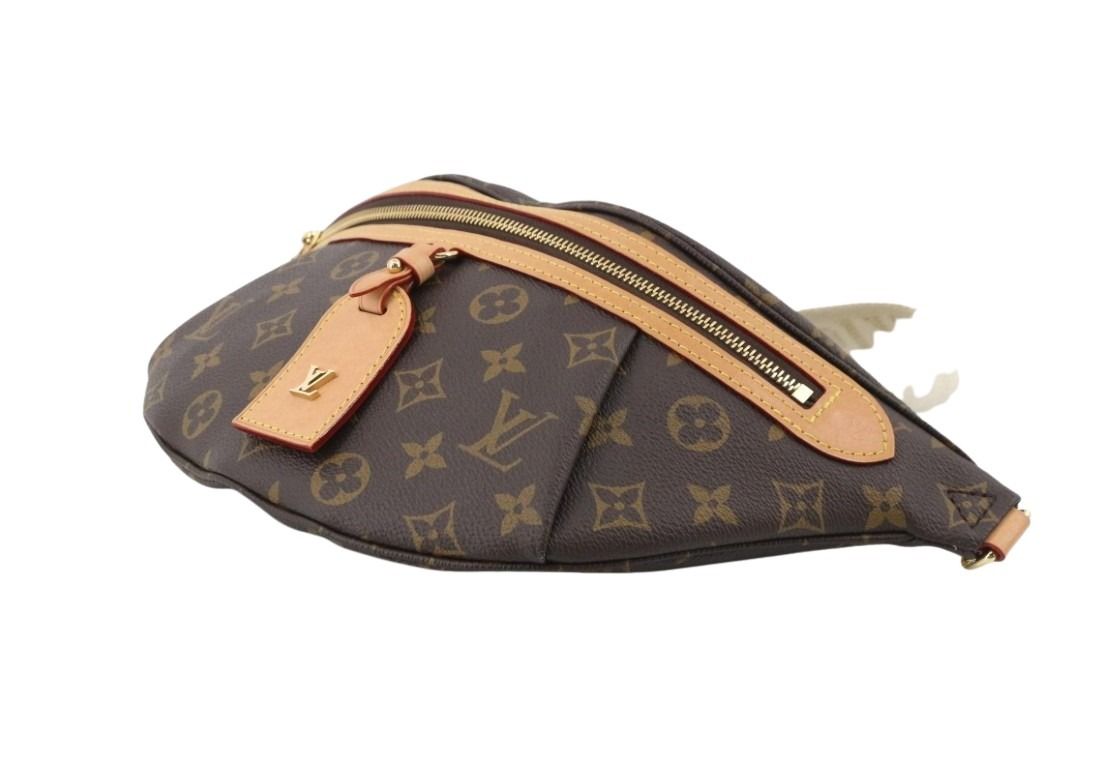LOUIS VUITTON ルイヴィトン ボディバッグ ハイ･ライズ M46784 ブラウン系 モノグラム ユニセックス ショルダーバッグ ゴールド金具 美品