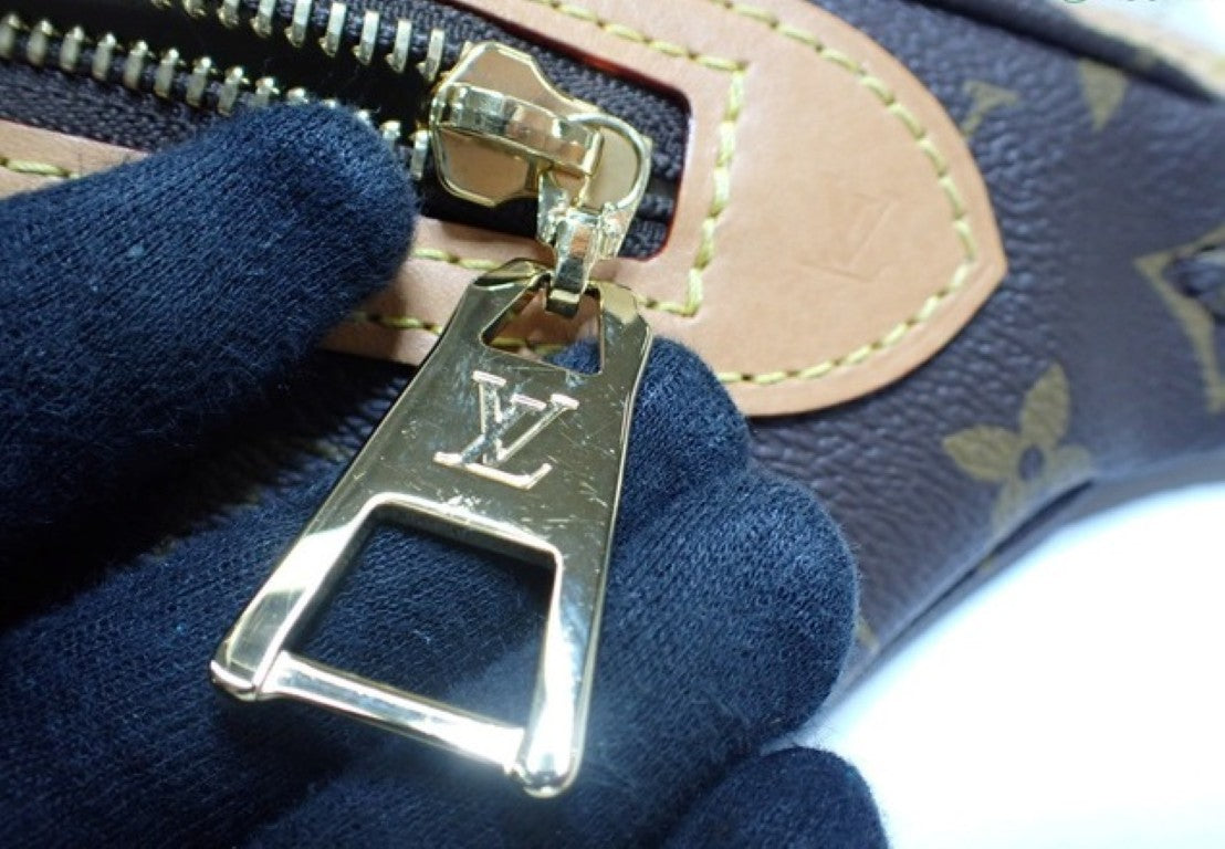 LOUIS VUITTON ルイヴィトン ボディバッグ ハイ･ライズ M46784 ブラウン系 モノグラム ユニセックス ショルダーバッグ ゴールド金具 美品