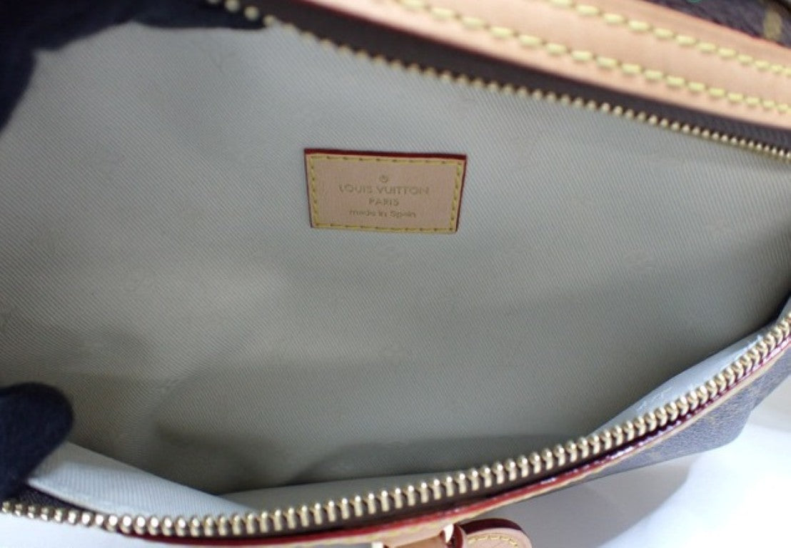 LOUIS VUITTON ルイヴィトン ボディバッグ ハイ･ライズ M46784 ブラウン系 モノグラム ユニセックス ショルダーバッグ ゴールド金具 美品
