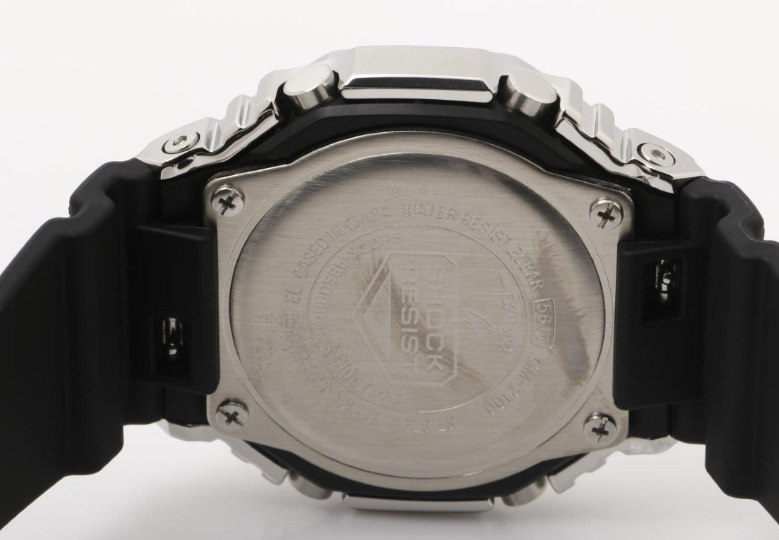 CASIO カシオ 時計 G-SHOCK ANALOG-DIGITAL 2100 Series GM-2100-1AJF グレー シルバー ブラック系 樹脂／ステンレススチール メンズ アナデジ 新品未使用展示品