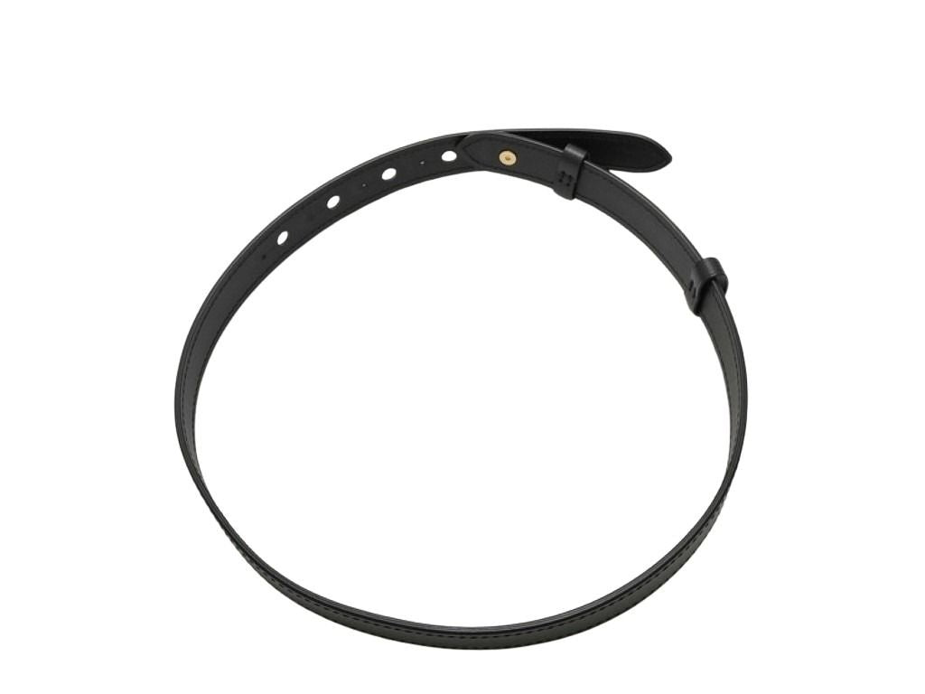 LOUIS VUITTON ルイヴィトン ストラップ ブラック系 レザー ユニセックス M13480用調整ストラップ 超美品