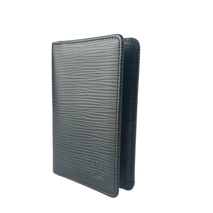 LOUIS VUITTON ルイヴィトン カードケース オーガナイザー ドゥ ポッシュ M63582 ノワール（ブラック）系 エピ メンズ 美品