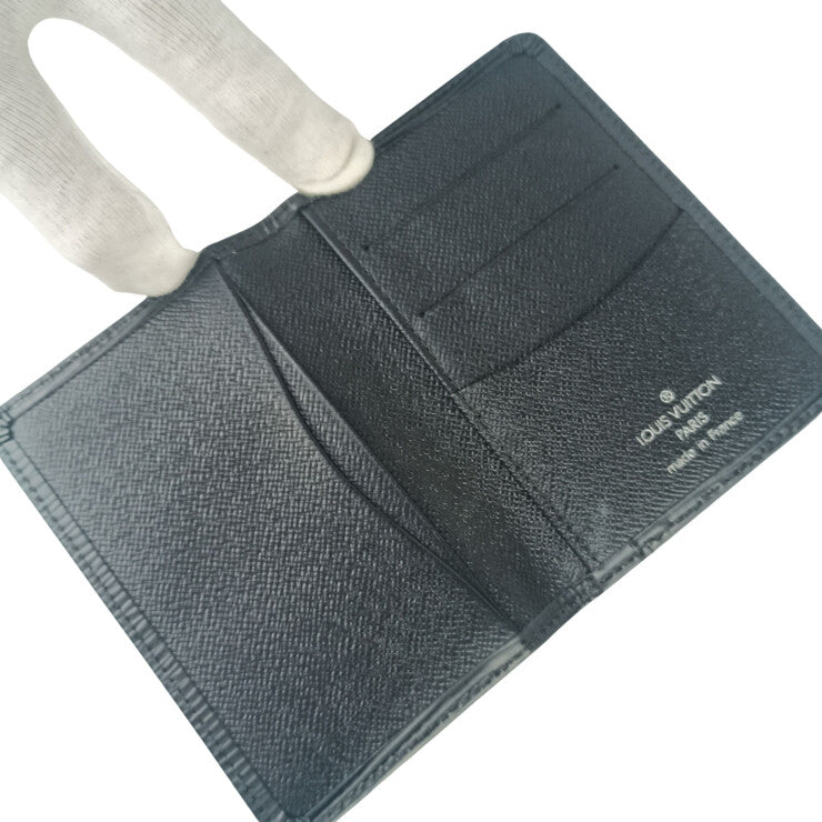 LOUIS VUITTON ルイヴィトン カードケース オーガナイザー ドゥ ポッシュ M63582 ノワール（ブラック）系 エピ メンズ 美品