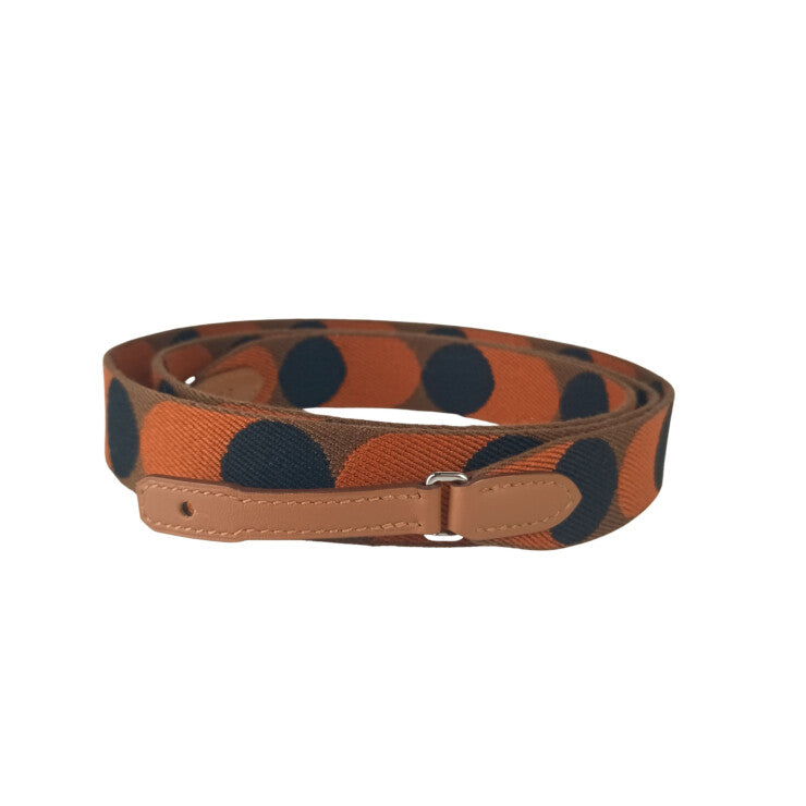 HERMES エルメス ストラップ FLIPPERBALL TO GO 110 082253CK ブラウン系 キャンバス レディース シルバー金具 新品未使用展示品
