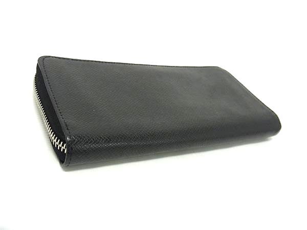 LOUIS VUITTON ルイヴィトン 財布 ジッピーウォレット ヴェルティカル M30503 ノワール(ブラック系) タイガ メンズ ラウンドファスナー 二つ折り 長財布 シルバー金具 美品