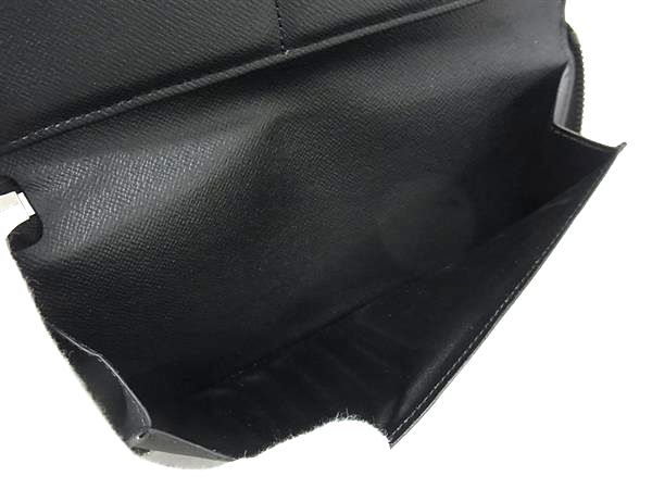 LOUIS VUITTON ルイヴィトン 財布 ジッピーウォレット ヴェルティカル M30503 ノワール(ブラック系) タイガ メンズ ラウンドファスナー 二つ折り 長財布 シルバー金具 美品