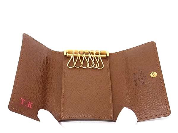 LOUIS VUITTON ルイヴィトン キーケース モノグラム ミュルティクレ6 M62630 ブラウン モノグラム ユニセックス 6連 超美品