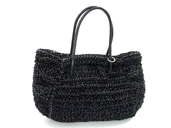 ANTEPRIMA アンテプリマ ハンドバッグ ワイヤーバッグ ブラック PVCワイヤー レディース 美品