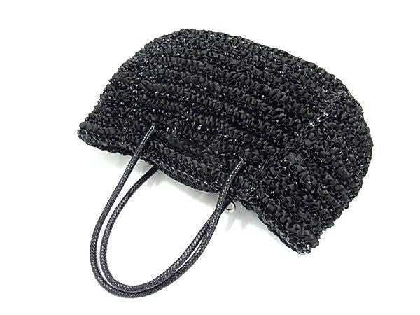 ANTEPRIMA アンテプリマ ハンドバッグ ワイヤーバッグ ブラック PVCワイヤー レディース 美品