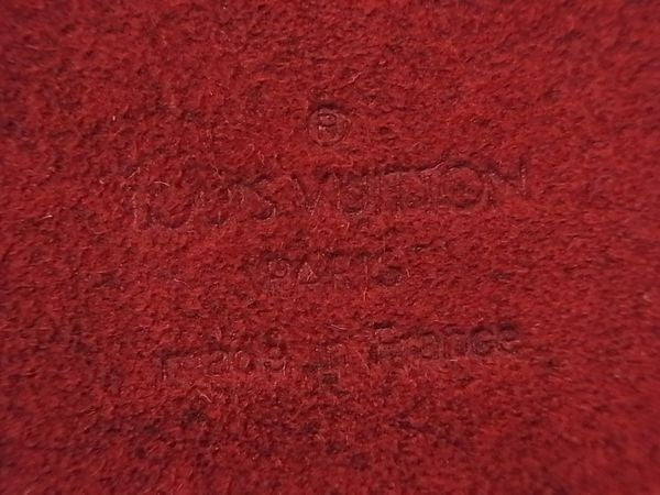LOUIS VUITTON ヴィトン ジュエリーケース 小物入れ エクランビシュー10 M48217 カスティリアンレッド エピ レディース 美品