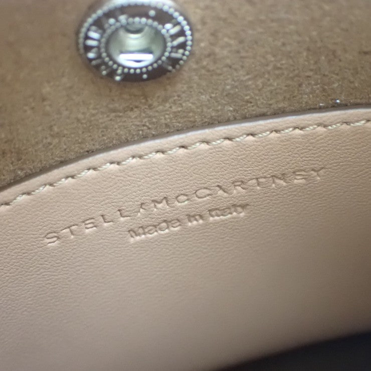 STELLA McCARTNEY ステラマッカートニー ショルダーバッグ マイクロ ホーボー 700159 W8542 ビスケット ヴィーガンレザー レディース 超美品