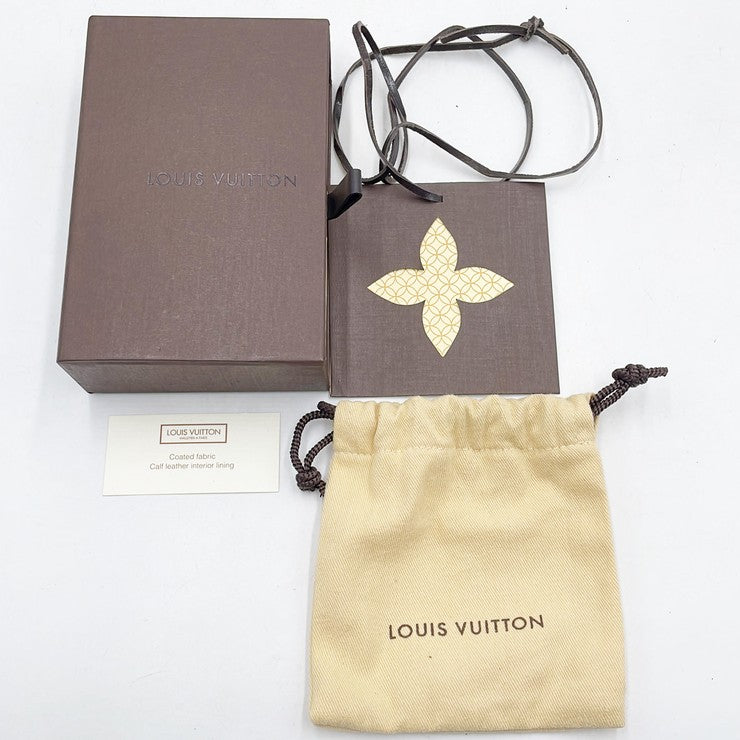 LOUIS VUITTON ルイヴィトン ブレスレット ブラスレ･チェックイット M6673E ブラック レッド レザー ユニセックス リバーシブル シルバー金具 美品