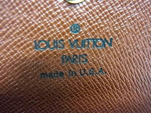 LOUIS VUITTON ルイヴィトン キーケース ミュルティクレ4 M62631 ブラウン系 モノグラム ユニセックス 4連 ゴールド金具 美品