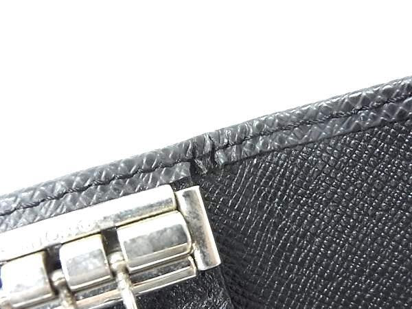 LOUIS VUITTON ルイヴィトン キーケース ミュルティクレ4 M30522 アルドワーズ(ブラック系) タイガ メンズ 4連 シルバー金具 美品