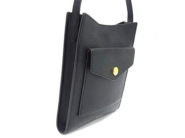 MULBERRY マルベリー ショルダーバッグ ブラック系 レザー レディース クロスボディ斜め掛け フォンポーチ スマホショルダー 超美品