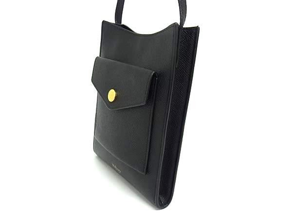 MULBERRY マルベリー ショルダーバッグ ブラック系 レザー レディース クロスボディ斜め掛け フォンポーチ スマホショルダー 超美品