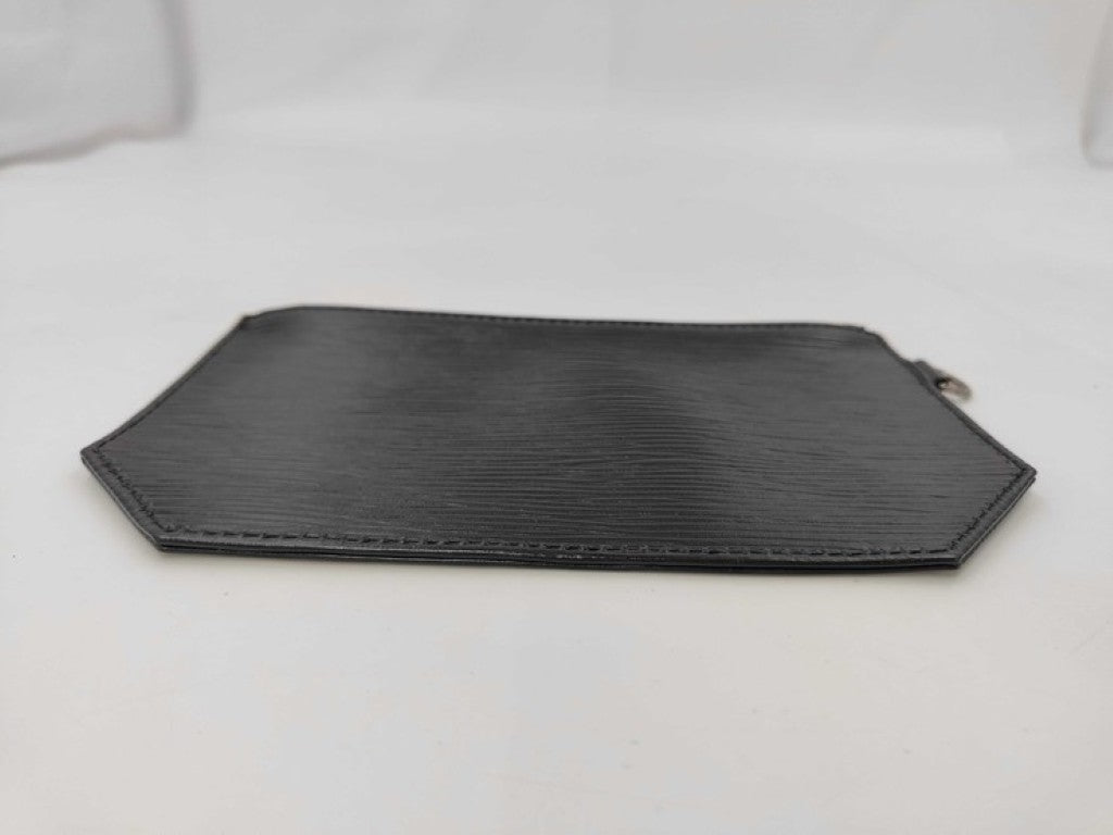 LOUIS VUITTON ルイヴィトン ポーチ サックデポール付属ポーチ M80155 ブラック系 エピ レディース シルバー金具 美品