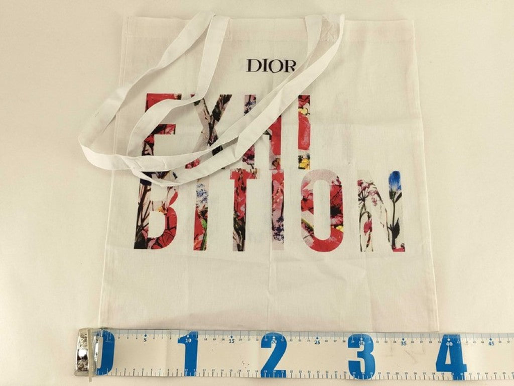 Dior ディオール トートバッグ Miss Dior ミスディオール ホワイト マルチカラー系 キャンバス レディース ノベルティ 美品