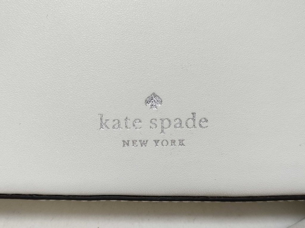 Kate Spade ケイトスペード ショルダーバッグ ナディーン ホワイト系 レザー レディース 美品