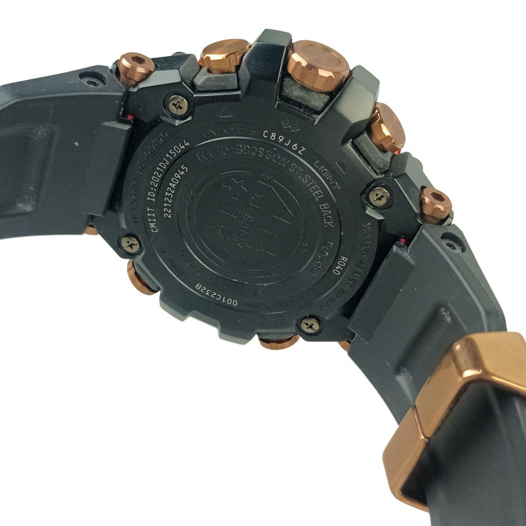CASIO カシオ 時計 G-SHOCK 40th Anniversary Flare Red MT-G MTG-B3000 Series MTG-B3000FR-1AJR ブラック フレアレッド系 カーボンファイバー強化樹脂／ステンレススチール 樹脂バンド メンズ ソーラー電波 美品
