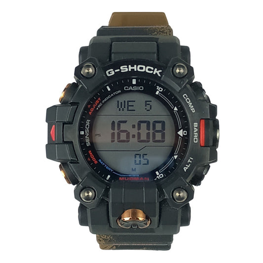 CASIO カシオ 時計 G-SHOCK TEAM LAND CRUISER TOYOTA AUTO BODYコラボ GW-9500TLC-1ER ブラック ブラウン系 樹脂（バイオマス）/ステンレススチール メンズ ソーラー電波 美品