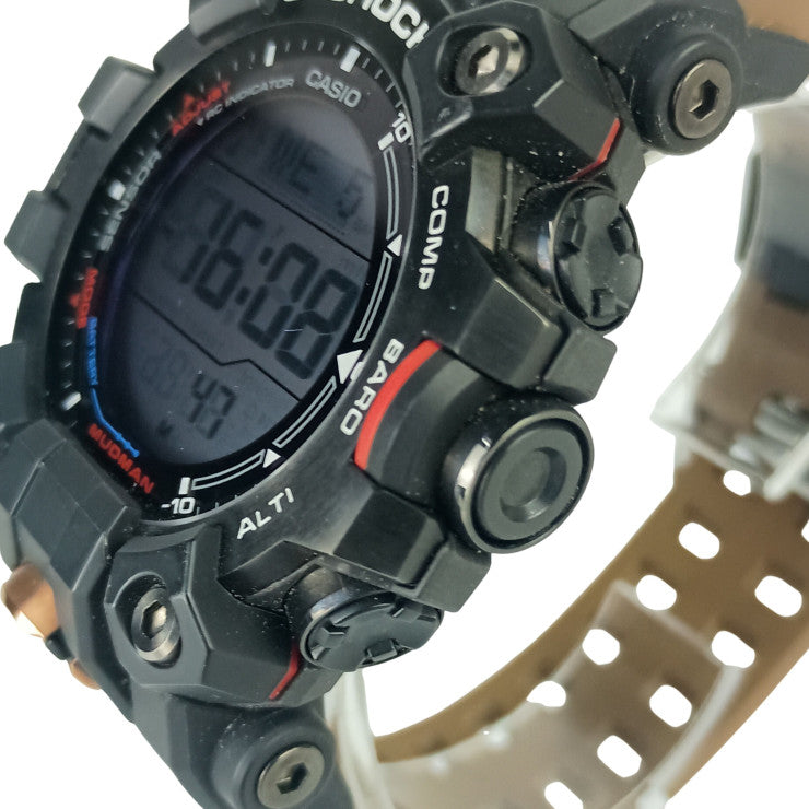 CASIO カシオ 時計 G-SHOCK TEAM LAND CRUISER TOYOTA AUTO BODYコラボ GW-9500TLC-1ER ブラック ブラウン系 樹脂（バイオマス）/ステンレススチール メンズ ソーラー電波 美品