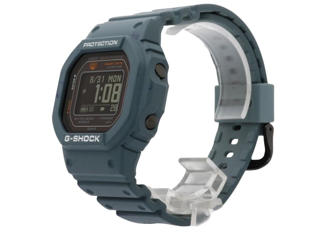 CASIO カシオ 時計 G-SHOCK G-SQUAD 5600 SERIES DW-H5600-2JR ブラック グリーン系 樹脂 樹脂バンド メンズ デジタル 美品