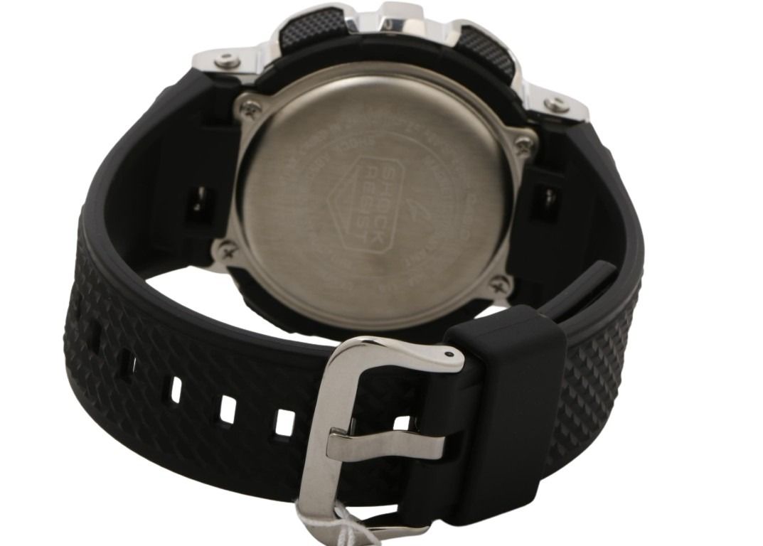 CASIO カシオ 時計 G-SHOCK ANALOG-DIGITAL 110 SERIES GM-110-1AJF ブラック シルバー系 樹脂／ステンレススチール 樹脂バンド メンズ アナデジ 新品未使用展示品