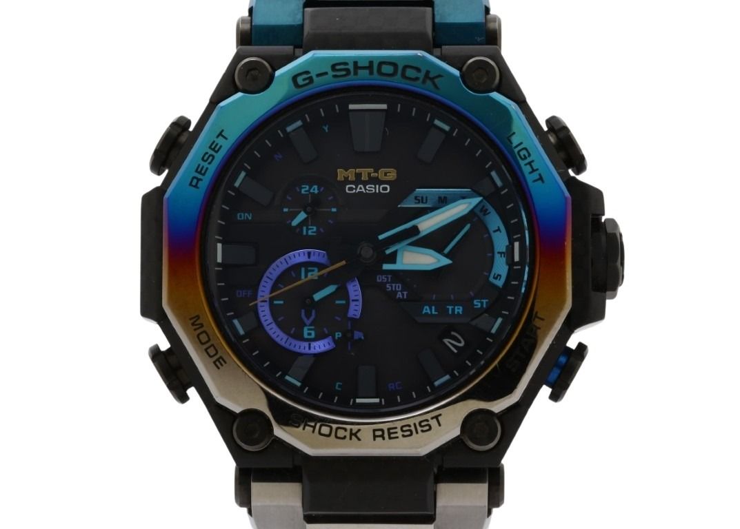 CASIO カシオ 時計 G-SHOCK MT-G MTG-B2000 Series MTG-B2000YST-1AJR ブラック系 カーボンファイバー強化樹脂／ステンレススチール 樹脂バンド メンズ アナログ 美品