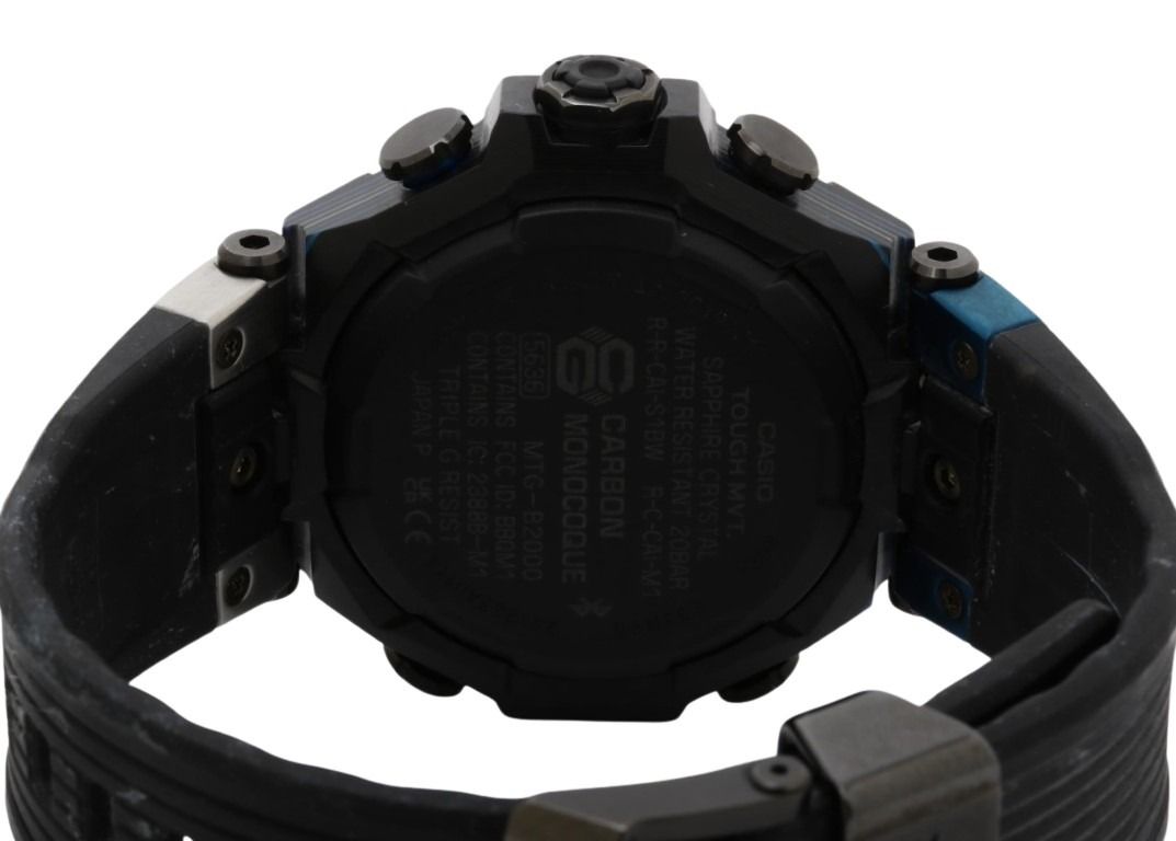 CASIO カシオ 時計 G-SHOCK MT-G MTG-B2000 Series MTG-B2000YST-1AJR ブラック系 カーボンファイバー強化樹脂／ステンレススチール 樹脂バンド メンズ アナログ 美品