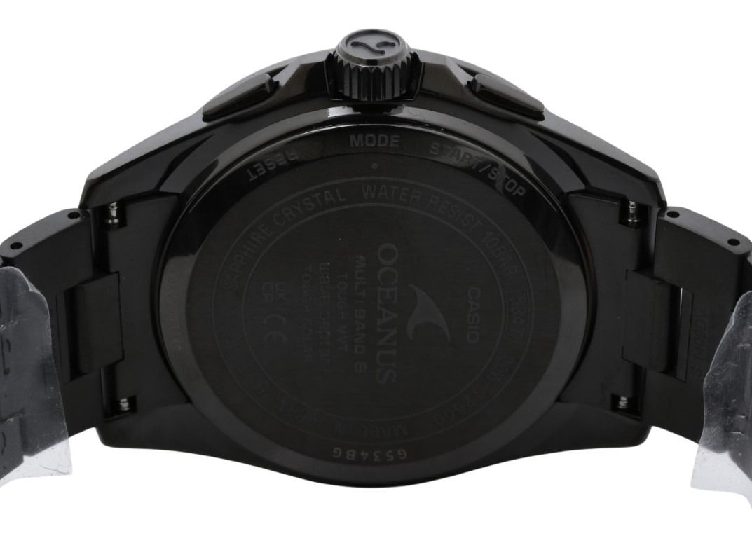 CASIO カシオ 時計 OCEANUS オシアナス Classic Line OCW-T2600B-1AJF ブラック系 チタン メンズ アナログ 新品未使用展示品