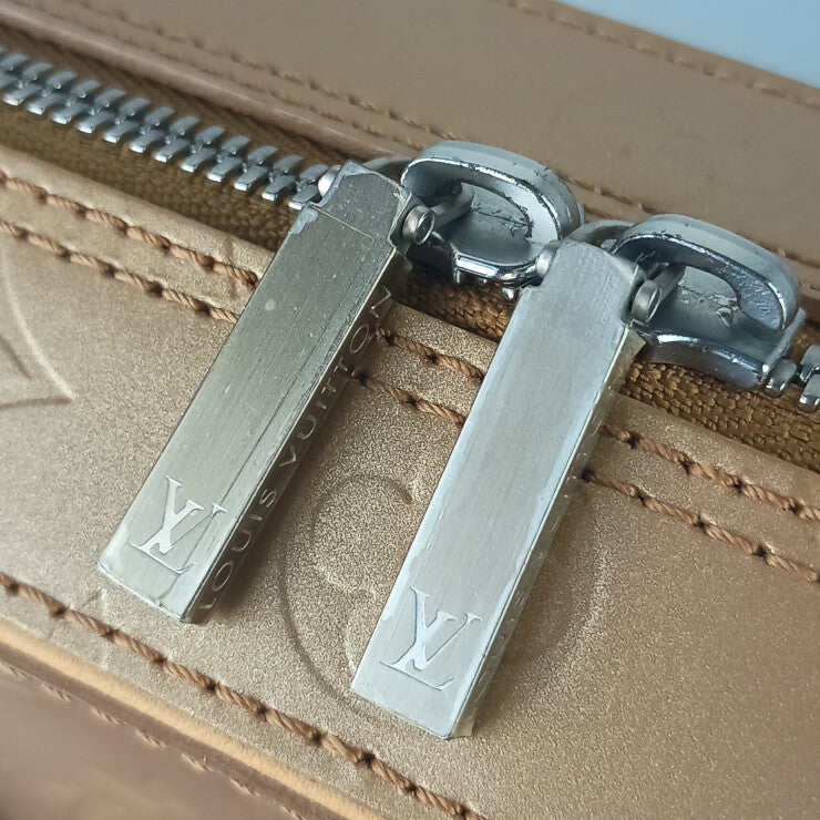 LOUIS VUITTON ルイヴィトン ハンドバッグ モノグラム マット マルデン M55137 アンブレ系 レザー ユニセックス ビジネスバッグ シルバー金具 美品