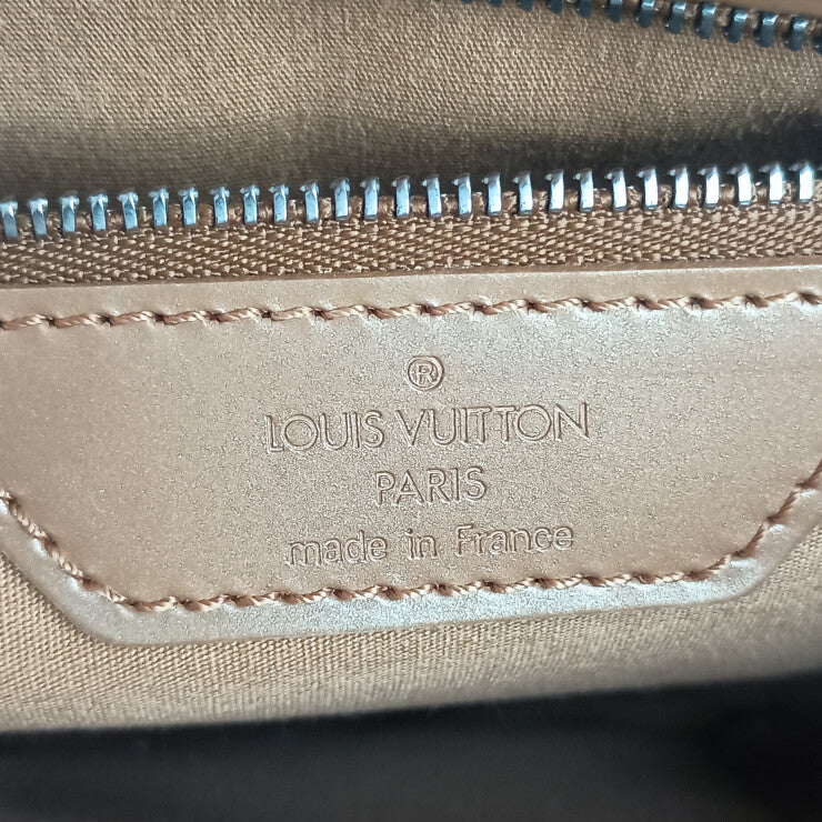 LOUIS VUITTON ルイヴィトン ハンドバッグ モノグラム マット マルデン M55137 アンブレ系 レザー ユニセックス ビジネスバッグ シルバー金具 美品