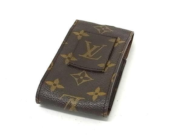 LOUIS VUITTON ルイヴィトン ipodケース エテュイ ipodケース M60000 ブラウン系 モノグラム ユニセックス 美品