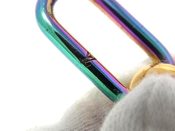 LOUIS VUITTON ルイヴィトン ブレスレット ブラスレ シグネチャー チェーン M80178 マルチカラー系 メタル メンズ 美品