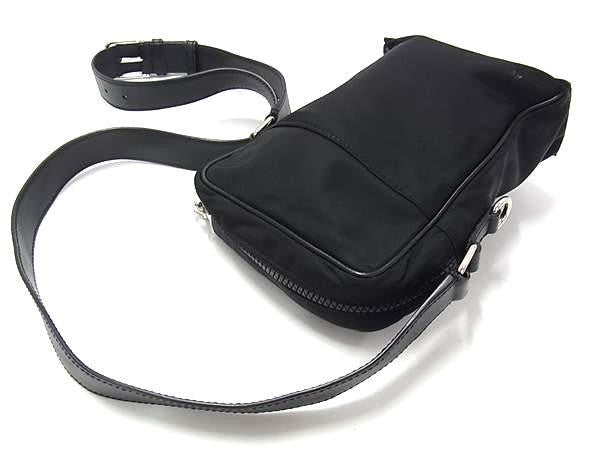 DOLCE＆GABBANA ドルチェ&ガッバーナ ショルダーバッグ ブラック系 ナイロン ユニセックス クロスボディ 斜め掛け 美品