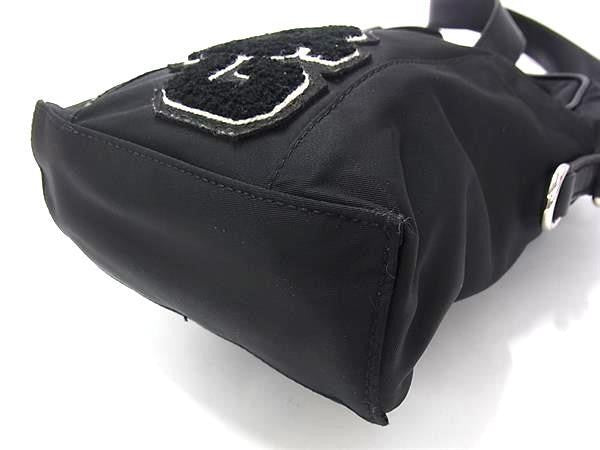 DOLCE＆GABBANA ドルチェ&ガッバーナ ショルダーバッグ ブラック系 ナイロン ユニセックス クロスボディ 斜め掛け 美品