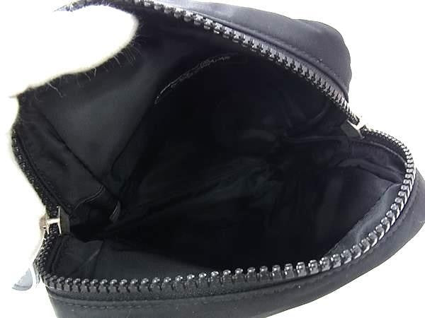 DOLCE＆GABBANA ドルチェ&ガッバーナ ショルダーバッグ ブラック系 ナイロン ユニセックス クロスボディ 斜め掛け 美品
