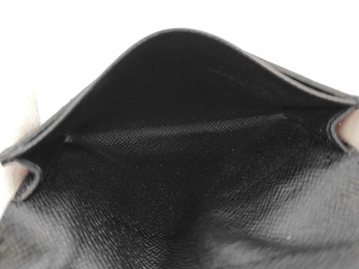 LOUIS VUITTON ルイヴィトン カードケース アンヴェロップ カルト ドゥ ヴィジット M56582 ブラック系 エピ メンズ 名刺入れ 美品