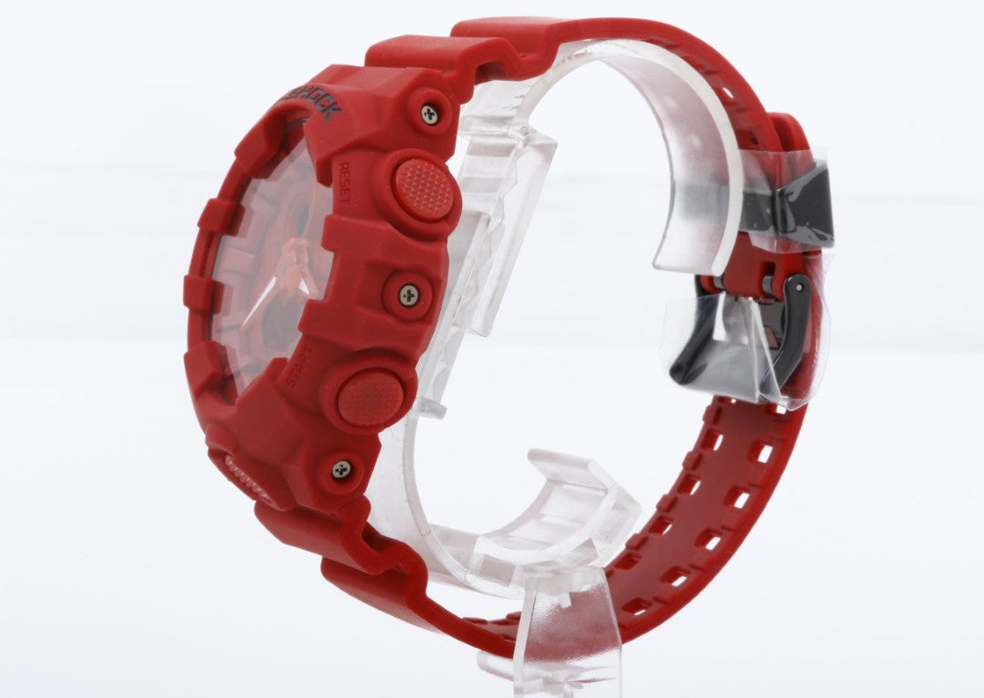 CASIO カシオ 時計 G-SHOCK 35周年記念モデル GA-735C レッド系 樹脂 メンズ デジタル 新品未使用展示品
