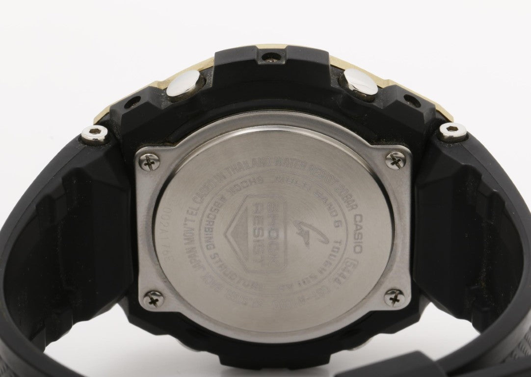 CASIO カシオ 時計 G-SHOCK G-STEEL GST-W100 Series GST-W100G ブラック系 樹脂／ステンレススチール メンズ アナデジ 美品
