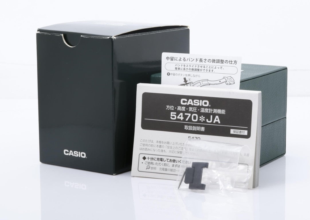 CASIO カシオ 時計 PRO TREK プロトレック クライマーライン PRW-6100FC-1JF ブラック系 ステンレス 樹脂 メンズ アナデジ 美品