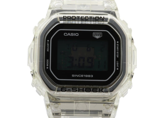 CASIO カシオ 時計 G-SHOCK DIGITAL 5000 SERIES 40th Anniversary CLEAR REMIX DW-5040RX-7JR ブラック クリア系 ステンレススチール／樹脂 メンズ デジタル 超美品