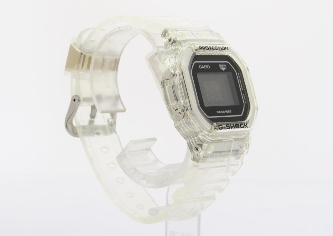 CASIO カシオ 時計 G-SHOCK DIGITAL 5000 SERIES 40th Anniversary CLEAR REMIX DW-5040RX-7JR ブラック クリア系 ステンレススチール／樹脂 メンズ デジタル 超美品