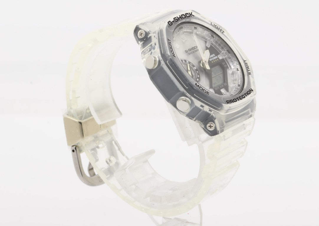 CASIO カシオ 時計 G-SHOCK ANALOG-DIGITAL WOMEN 40th Anniversary CLEAR REMIX GMA-S2140RX-7AJR ブラック クリア系 カーボンファイバー強化樹脂／樹脂 レディース アナデジ 新品未使用展示品