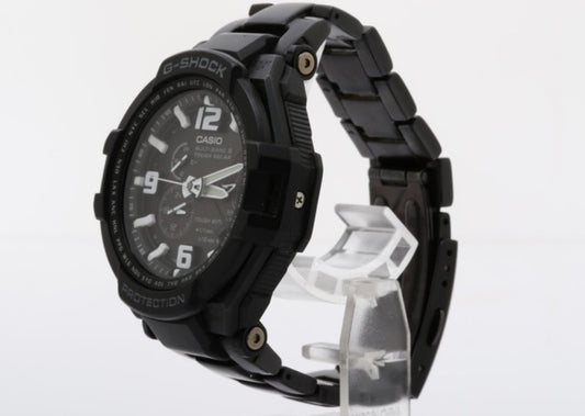 CASIO カシオ 時計 G-SHOCK スカイコックピット GW-4000D-1AJF ブラック系 ステンレス メンズ アナログ 美品