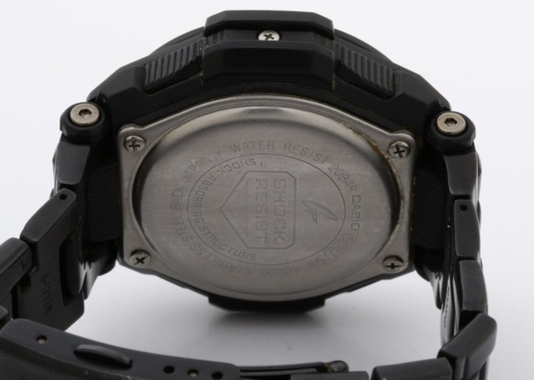 CASIO カシオ 時計 G-SHOCK スカイコックピット GW-4000D-1AJF ブラック系 ステンレス メンズ アナログ 美品