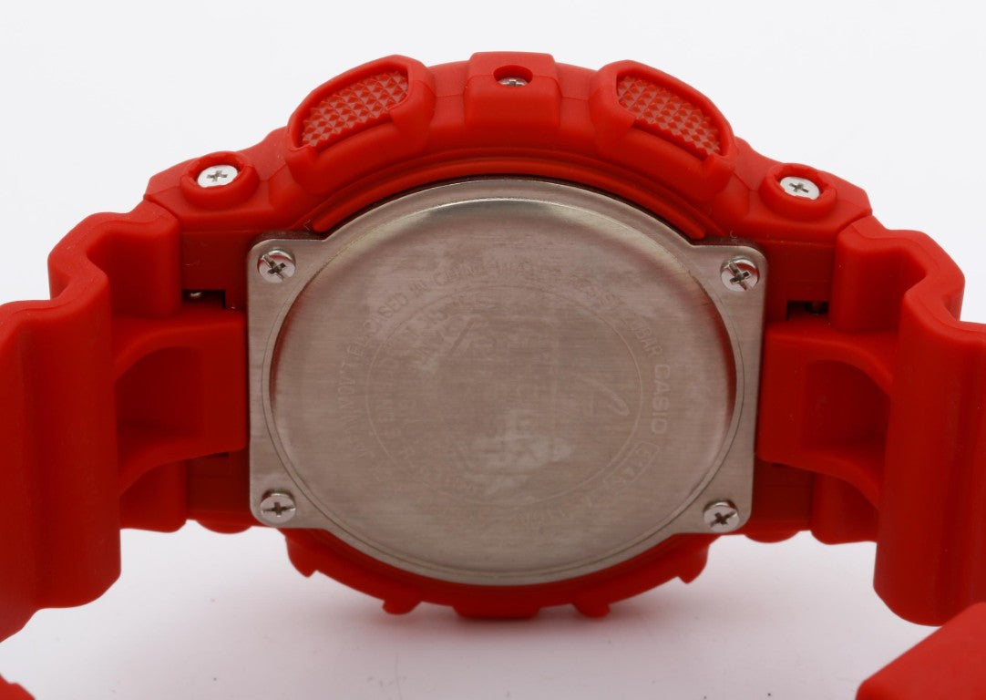 CASIO カシオ 時計 G-SHOCK ANALOG-DIGITAL 110 SERIES GA-110AC-4AJF レッド系 樹脂 メンズ アナデジ 新品未使用展示品