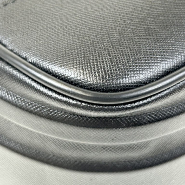 Montblanc モンブラン ショルダーバッグ BN311 ブラック系 PVC レザー メンズ 美品