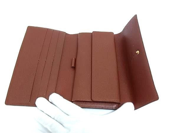 LOUIS VUITTON ルイヴィトン 長財布 ポルトトレゾール インターナショナル M61215 ブラウン系 モノグラム レディース 三つ折り 美品